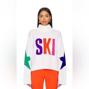 Goldbergh Calore Sweater Merino Wool Turtleneck NWT Small Apres Ski